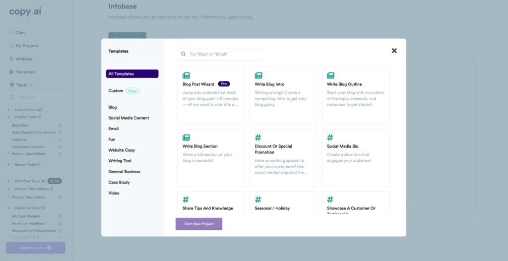 Copy AI Content Generator