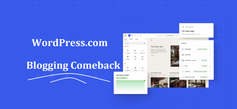 WordPress.com Blogging Comeback