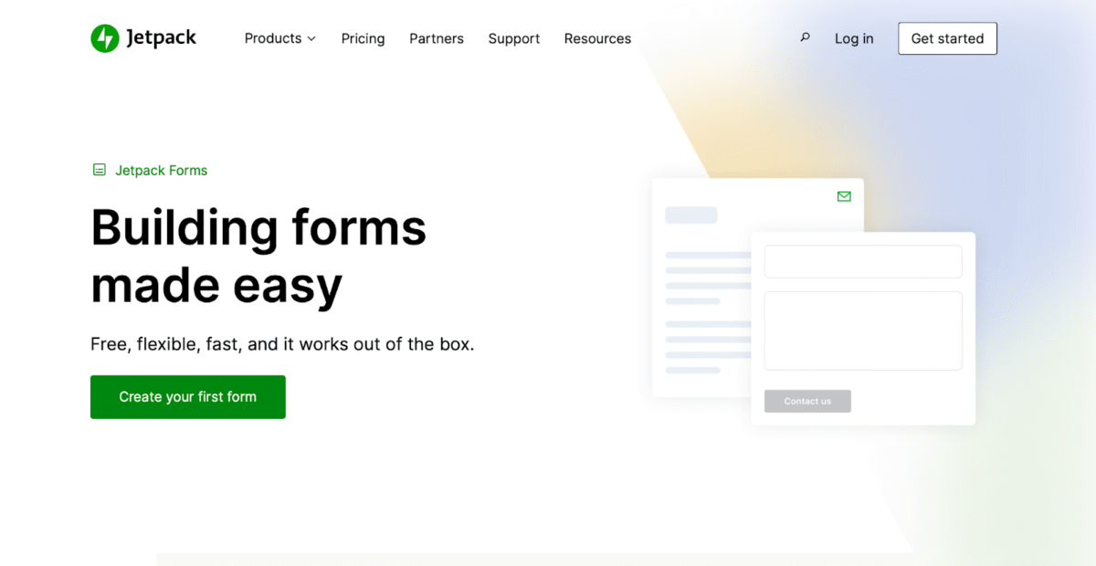 Jetpack Contact Form