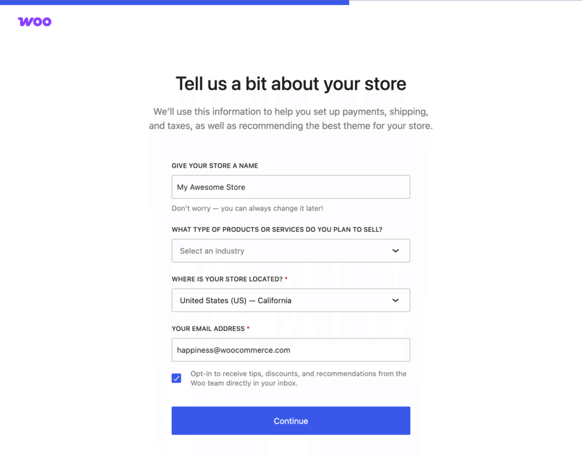 WooCommerce Wizard Setup for Digital Products