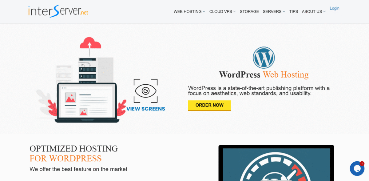 Interserver WordPress Hosting