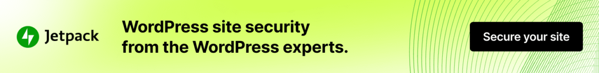 Jetpack WordPress Security