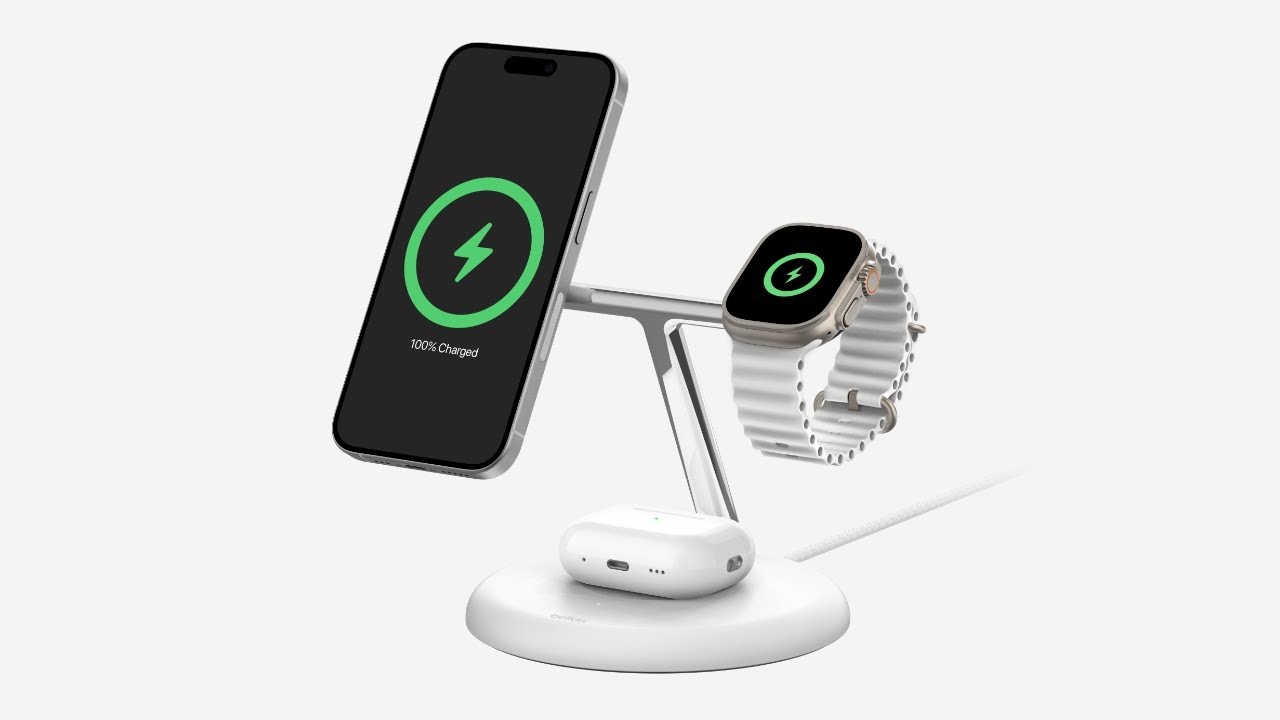Belkin 3-in-1 Wireless Charging Stand
