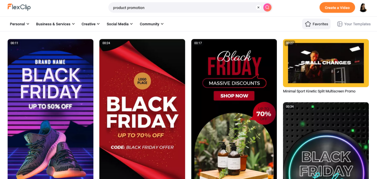 FlexClip Product Promotion