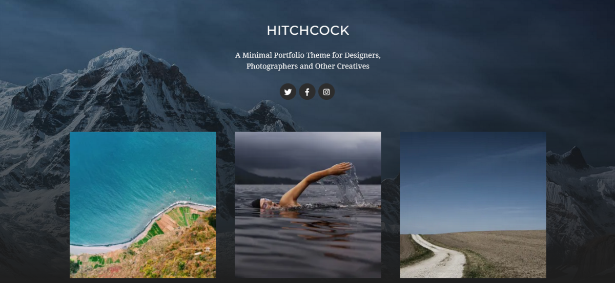 Hitchcock WordPress Theme