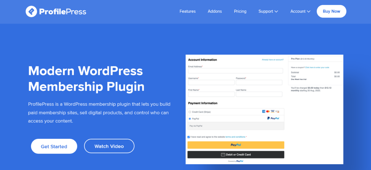 What is ProfilePress