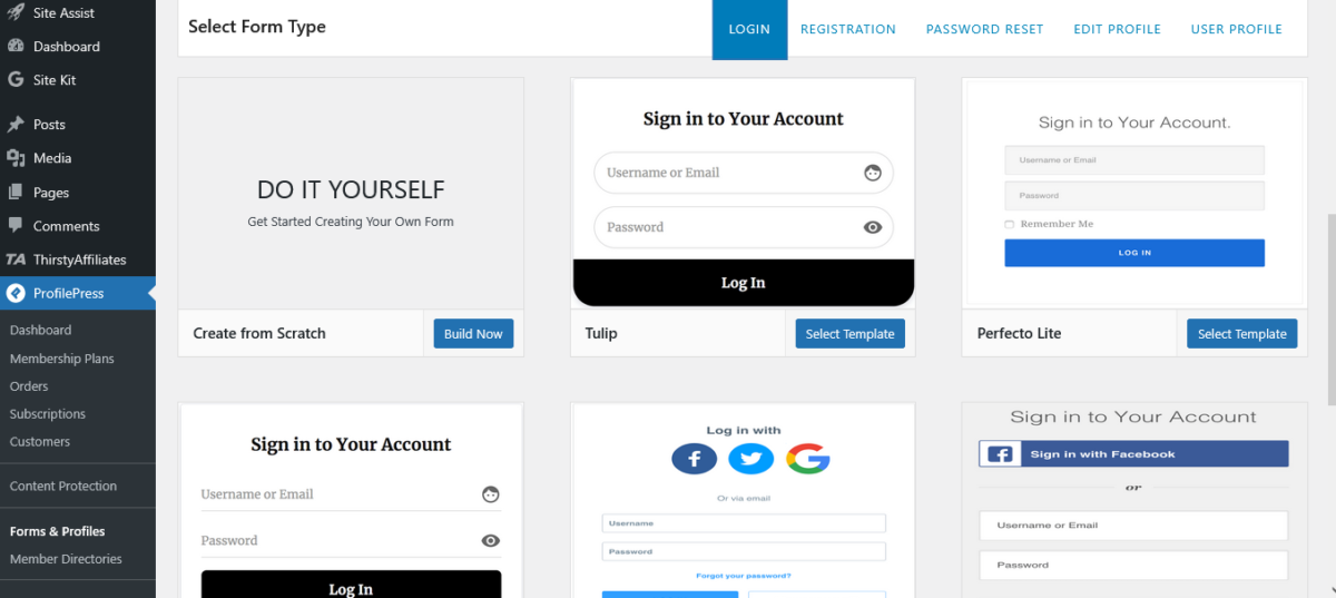 ProfilePress Form Builder Review