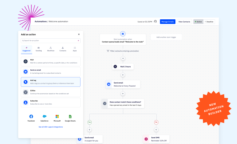 ActiveCampaign Automation Builder