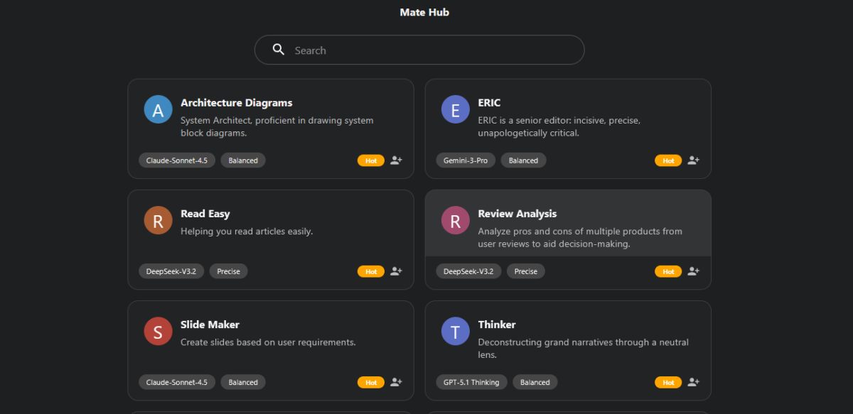 Halomate Mate System