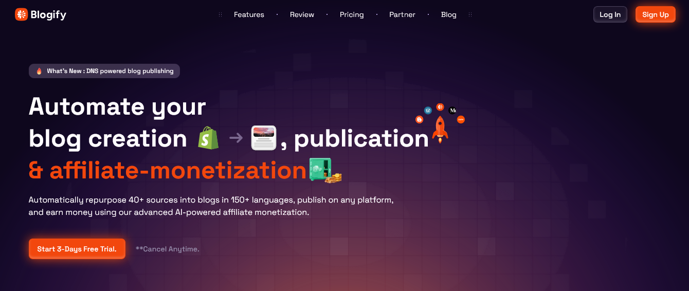 Blogify AI Review | Automate blog creation and monetization.
