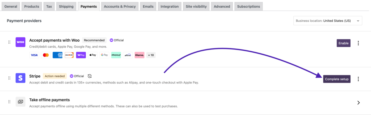 Payment Gateway Connection