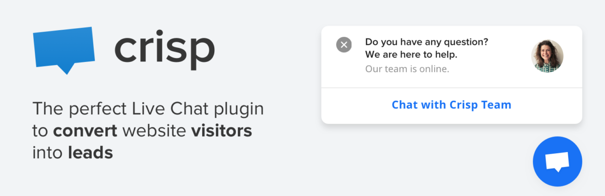 Crisp Live Chat Plugin