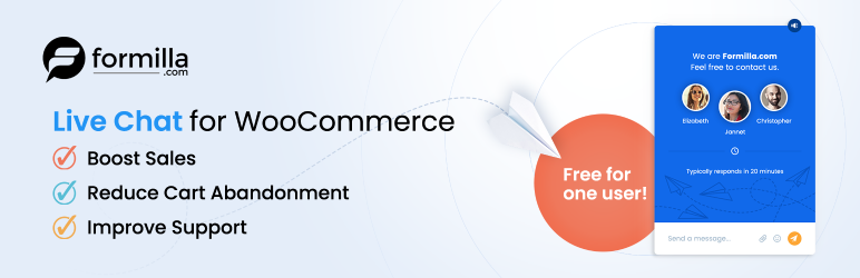 Formilla Live Chat Plugin