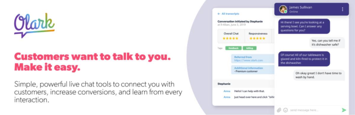 Olark Live Chat Plugin