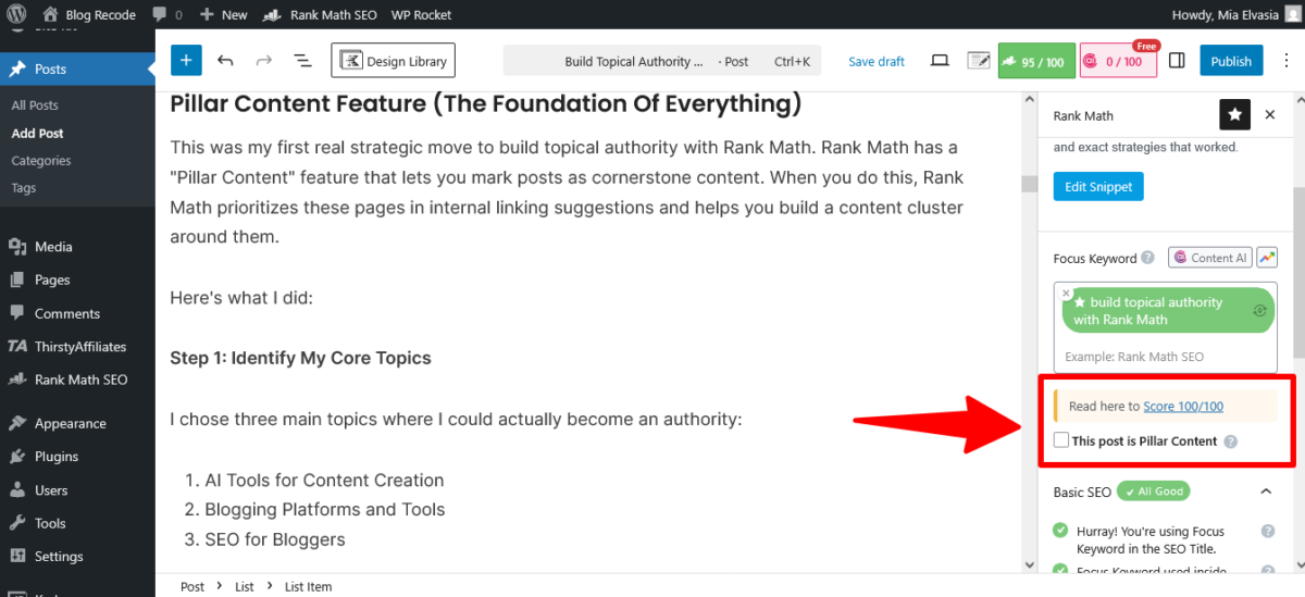 Rank Math Features