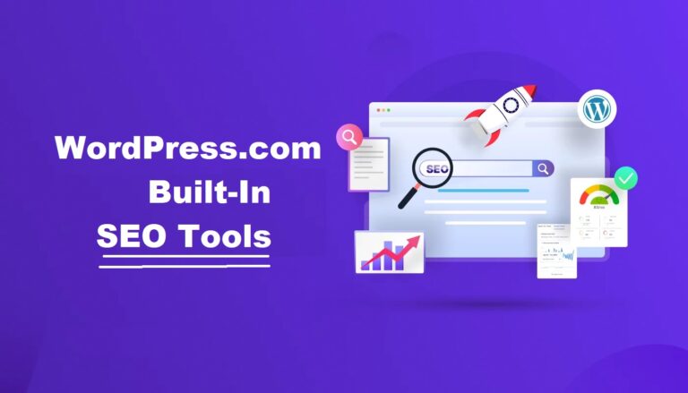 WordPress.com Built-in SEO Tools