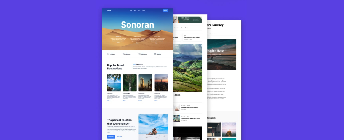 Best and popular WordPress Themes