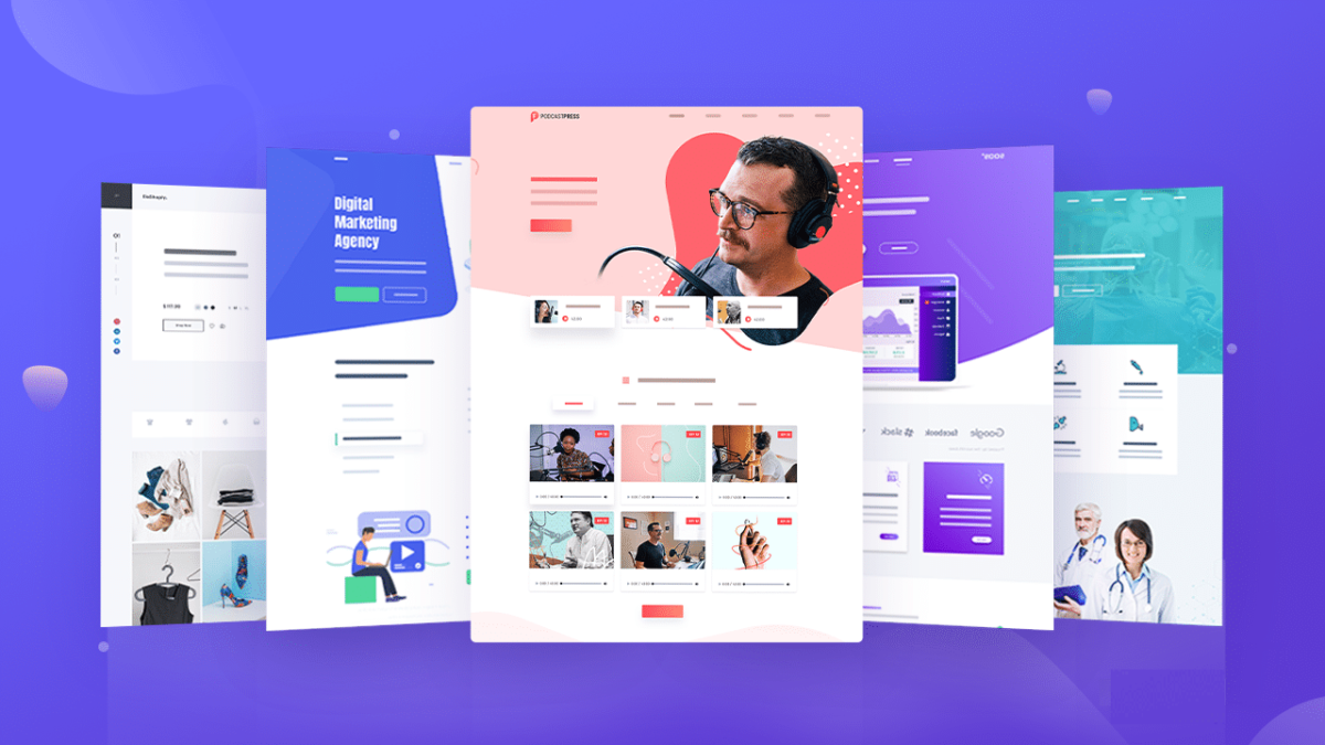 Divi vs Elementor Templates