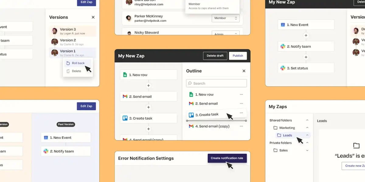 Zapier Features