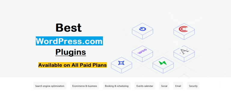 Best WordPress.com Plugins Available