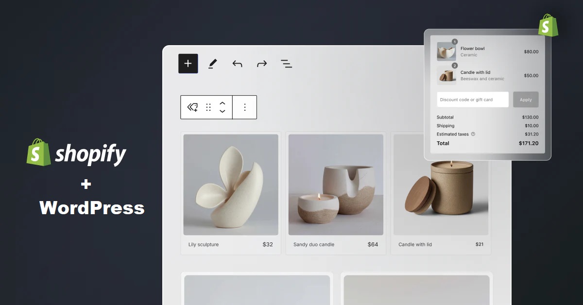 Shopify Plugin for WordPress