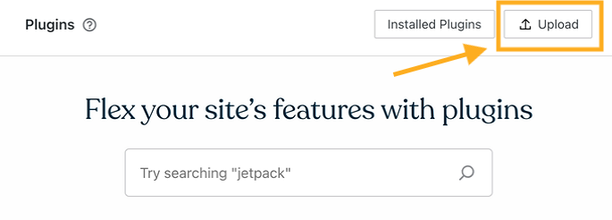 Upload Plugin on WordPress.com