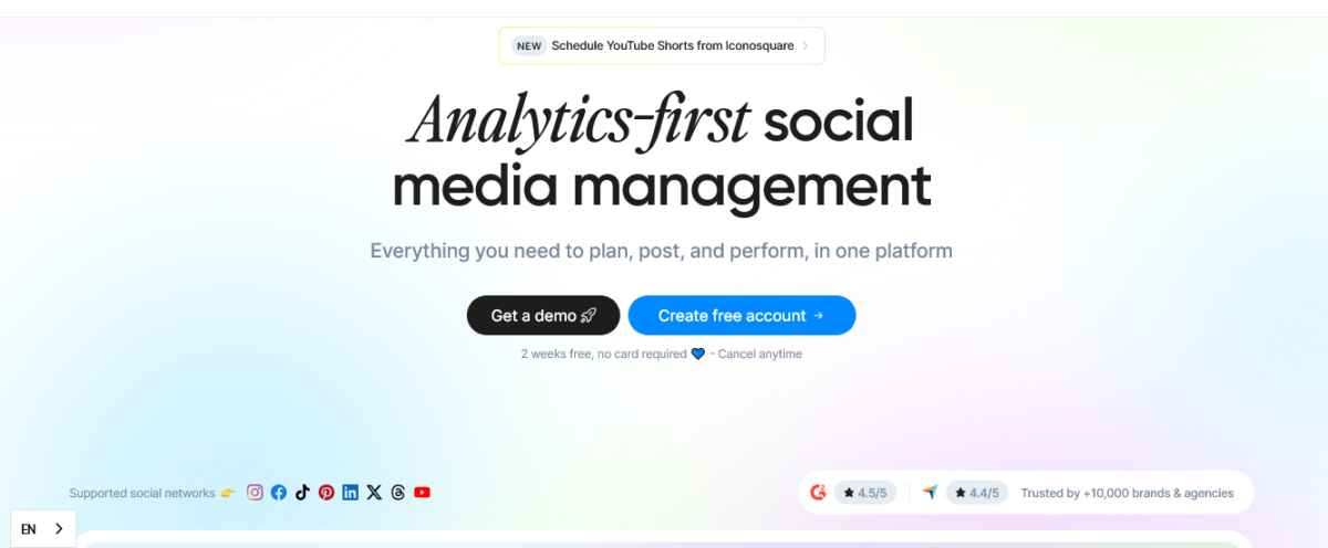 Iconosquare Analytics-First Social Media Management