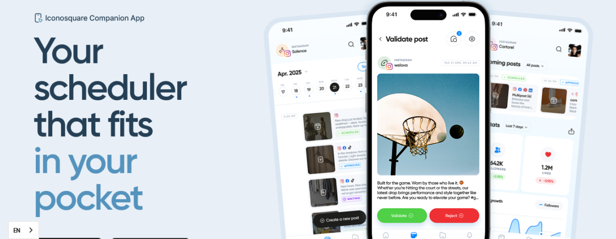 Iconosquare Content Calendar