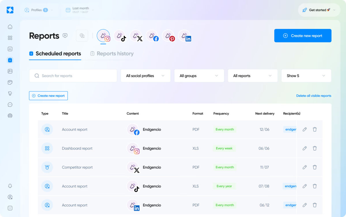 Iconosquare Client Reporting