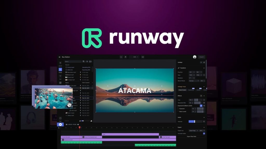 Runway ML AI Video Editor