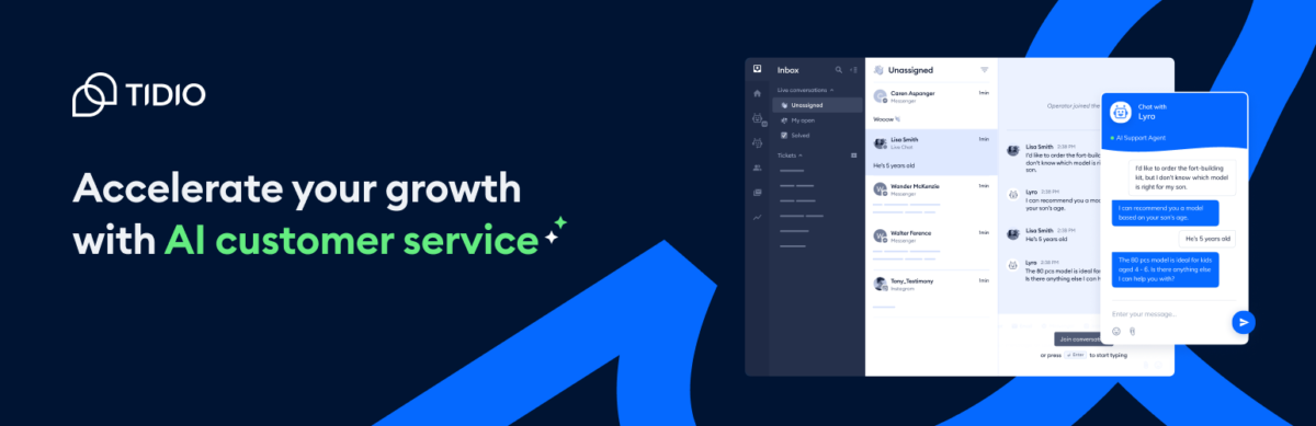 Tidio AI Customer Service Software | Tidio Review