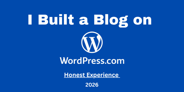 Build Blog On WordPress.com