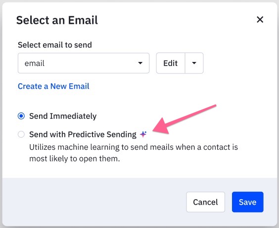 Predictive Sending