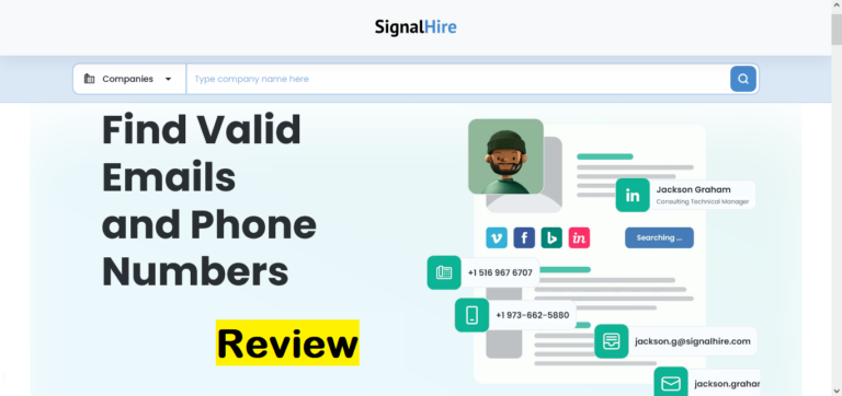 SignalHire Review 2026
