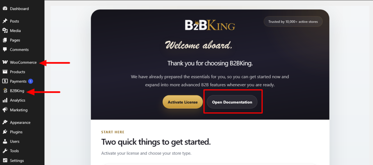 B2BKing Plugin Installation